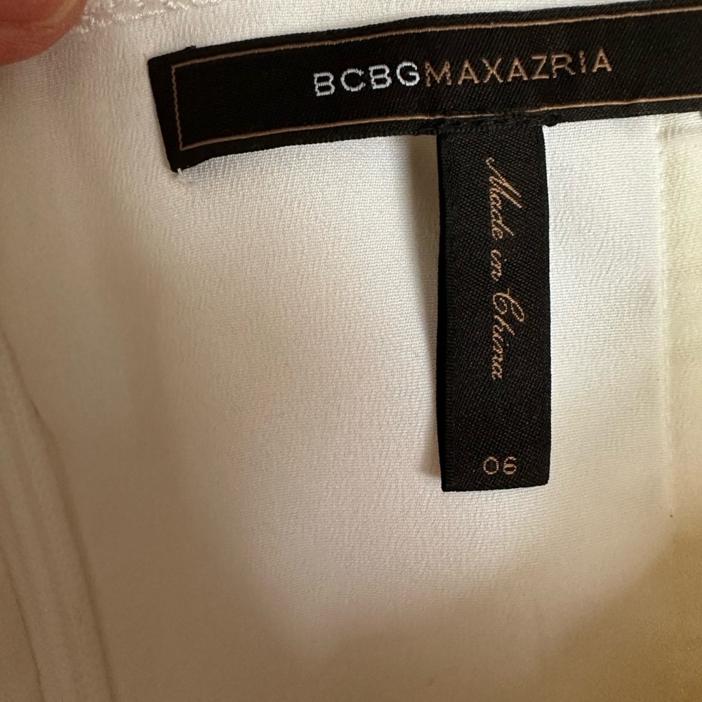 🤍🤍BCBG WHITE DRESS🤍🤍 - Picture 9 of 11